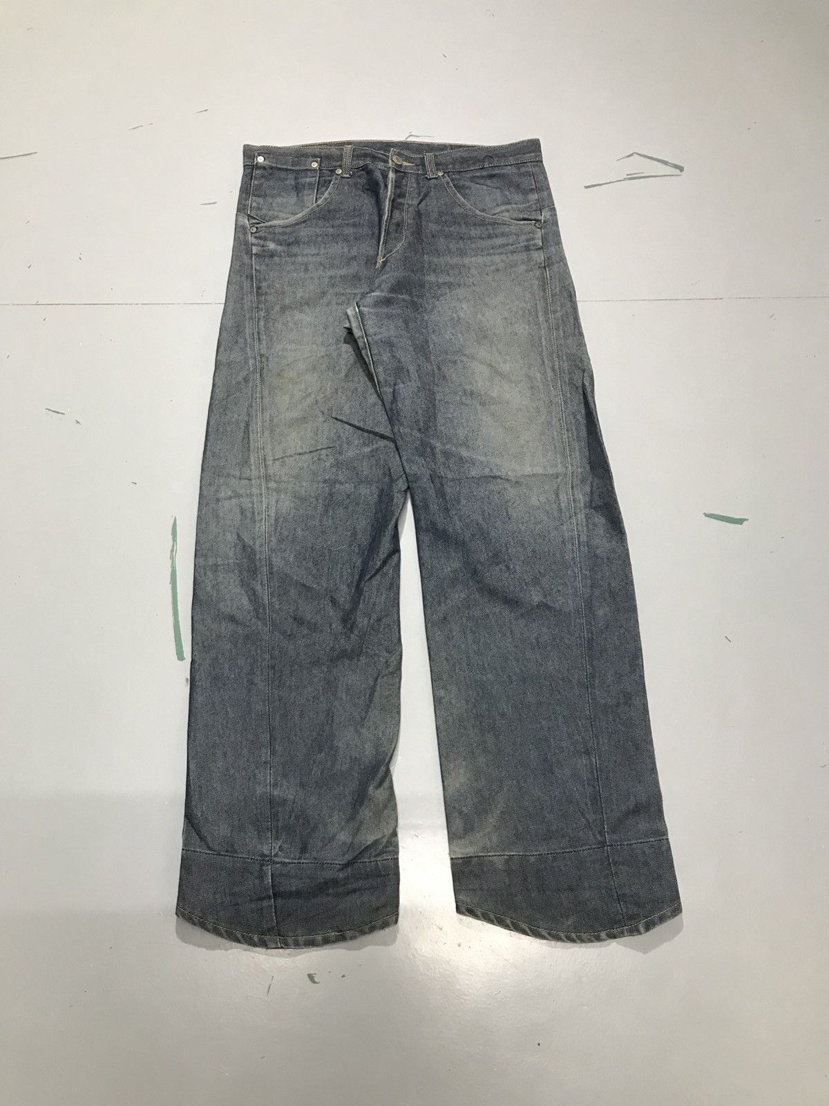 Levi's Vintage Levi’s engineer jeans denim Size US 34 / EU 50 - 1 Thumbnail