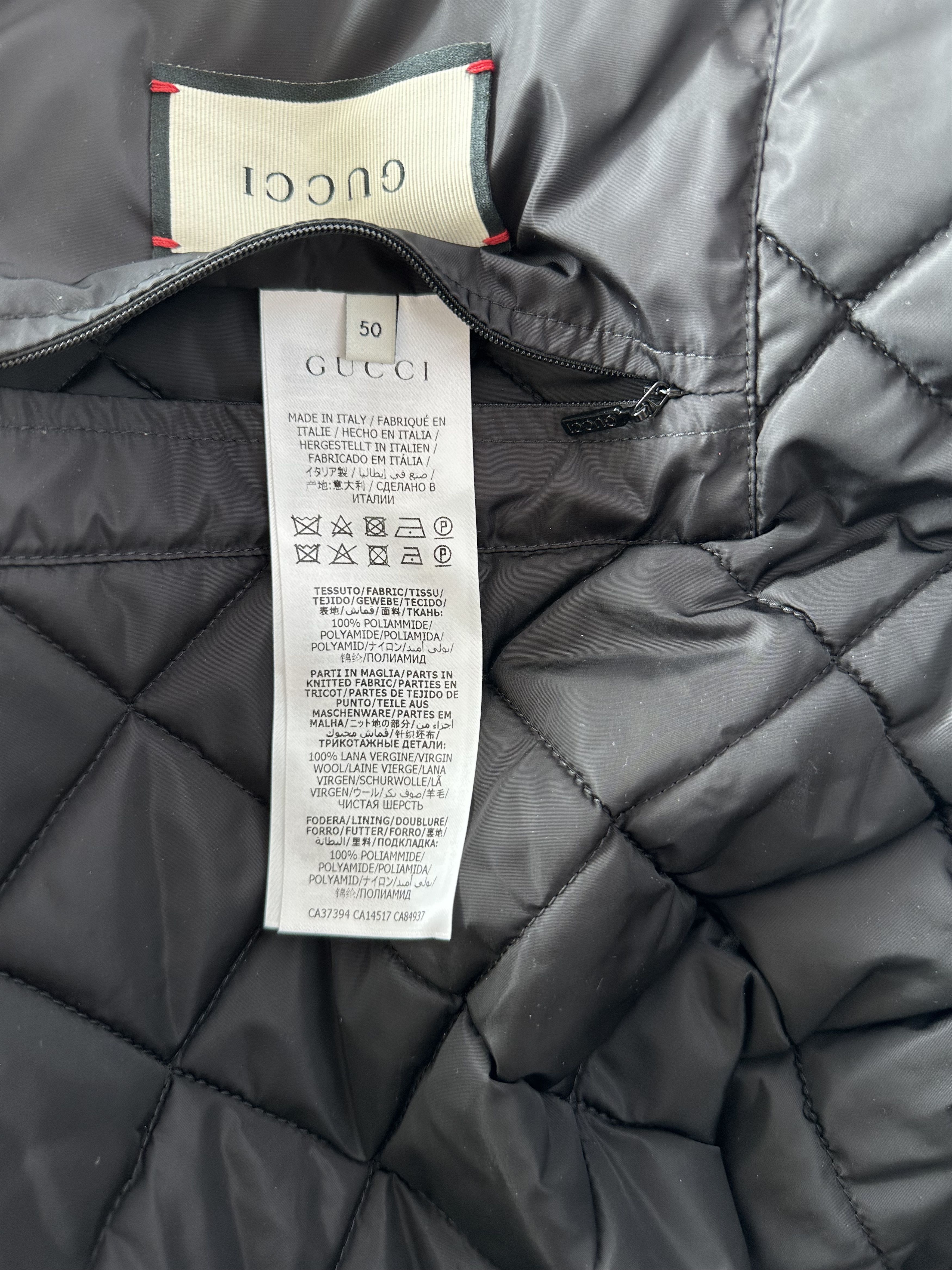 Gucci Gucci Green & Red GG Monogram Long Puffer Jacket Size US L / EU 52-54 / 3 - 4 Thumbnail