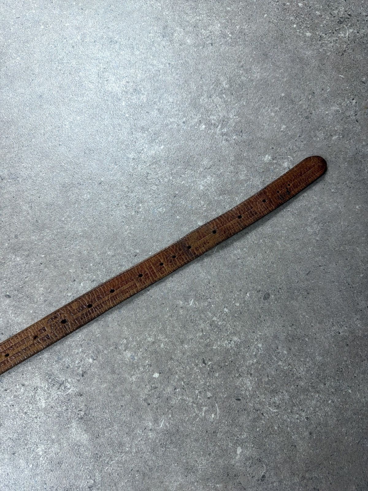 Diesel Vintage Leather Diesel Belt Size ONE SIZE - 5 Thumbnail