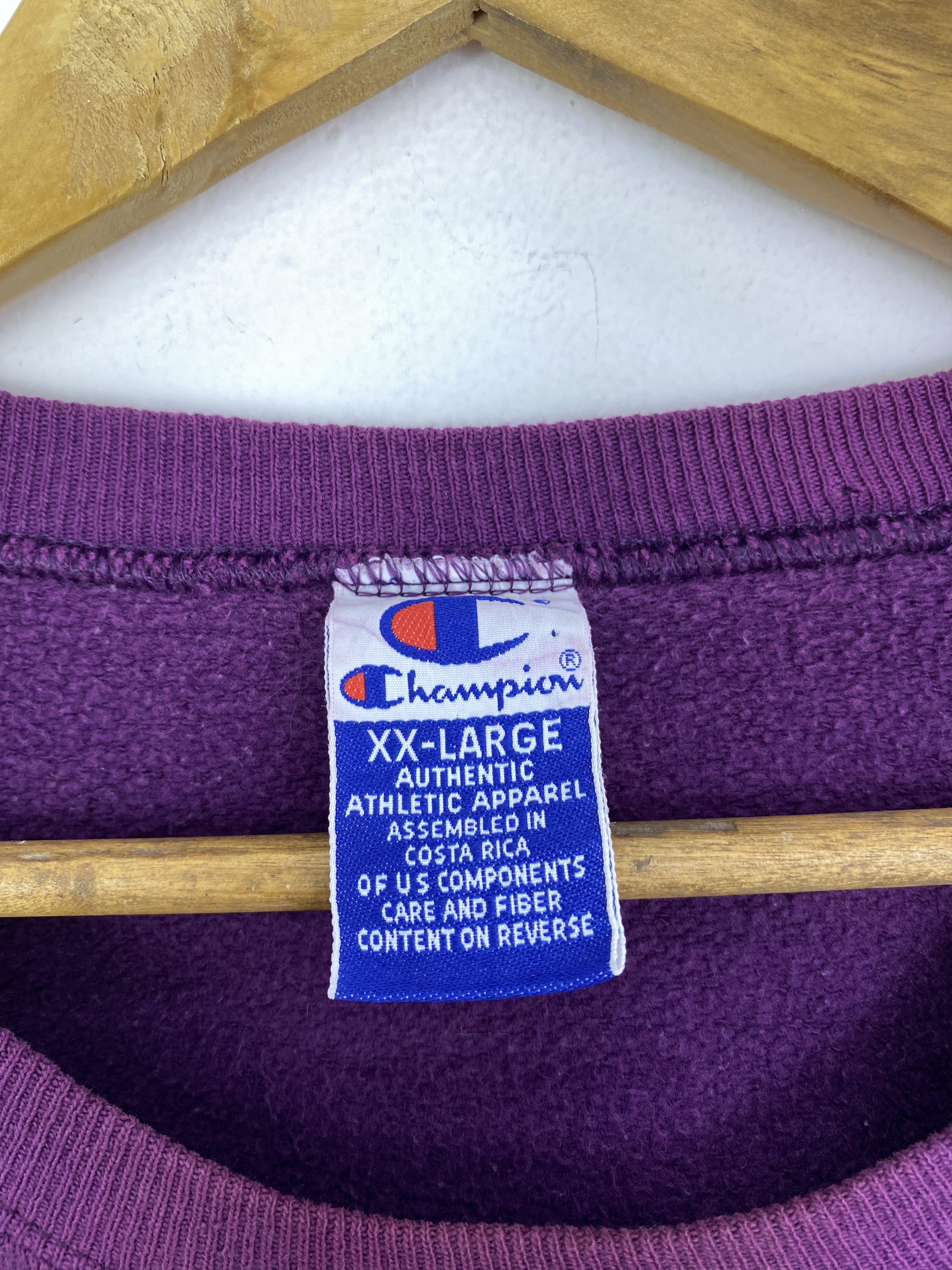 Champion Vintage Y2k Champion Sun Faded Pullover Sweatshirt SH0082 Size US XL / EU 56 / 4 - 5 Thumbnail