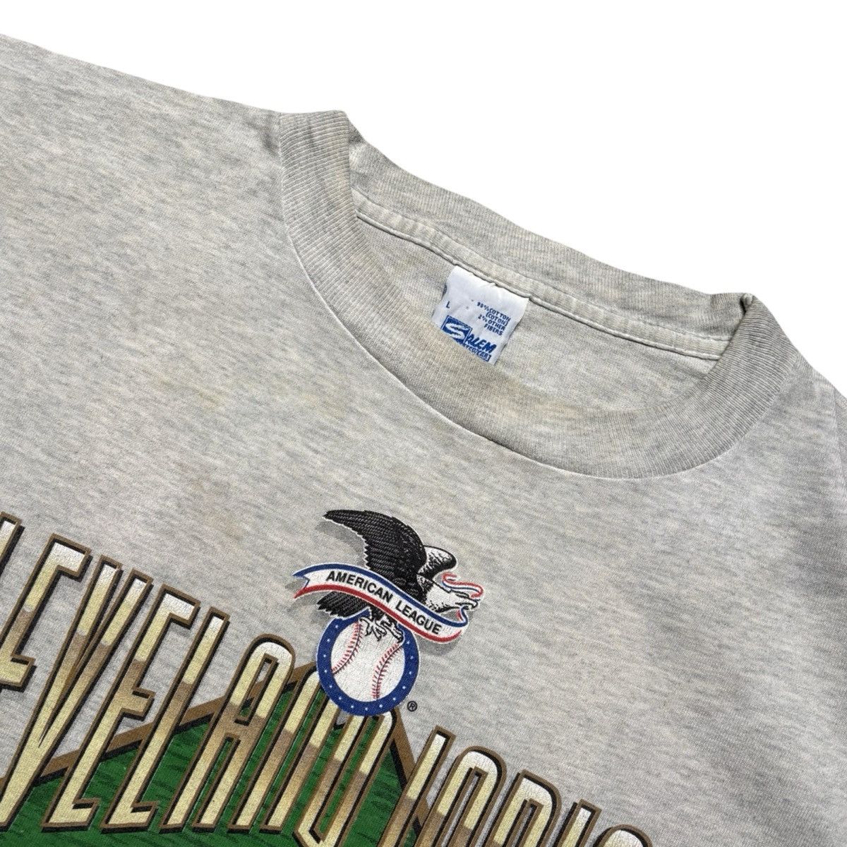 Other Vintage Salem Cleveland Indians MLB 1995 T Shirt L MLB Flaws Size US L / EU 52-54 / 3 - 3 Thumbnail