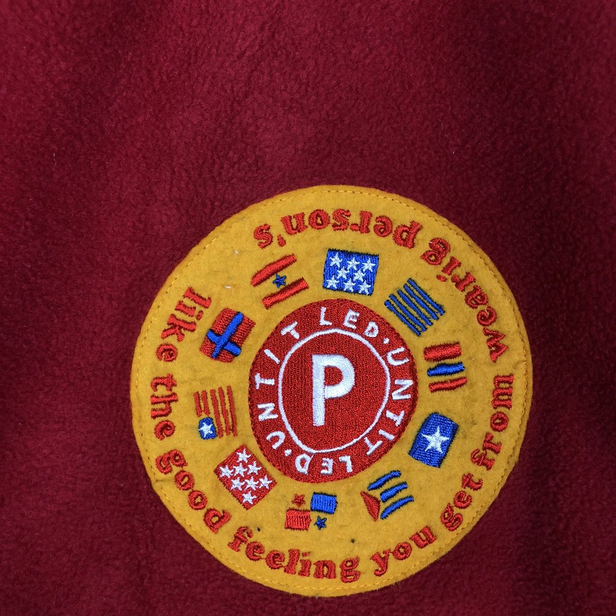 Japanese Brand 🔥Person For Men Varsity Jacket Big Logo Spell Out Size US L / EU 52-54 / 3 - 15 Thumbnail