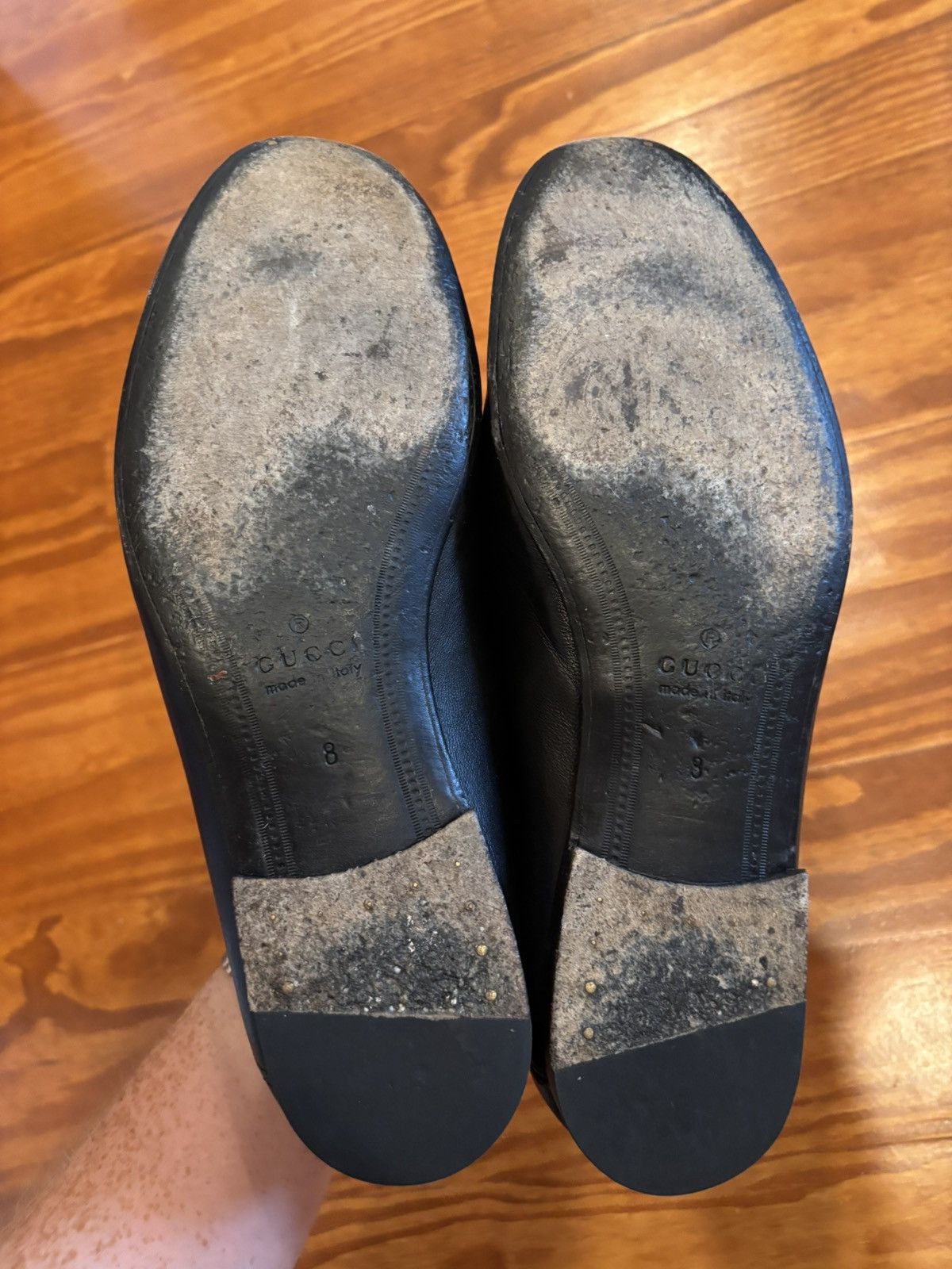 Gucci Black Snake Patch Loafers Size US 9.5 / EU 42-43 - 5 Thumbnail