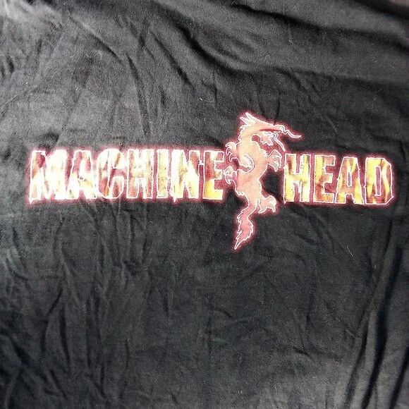 Band Tees × Vintage Vintage Machine Head Supercharger T-Shirt Size US XL / EU 56 / 4 - 7 Thumbnail