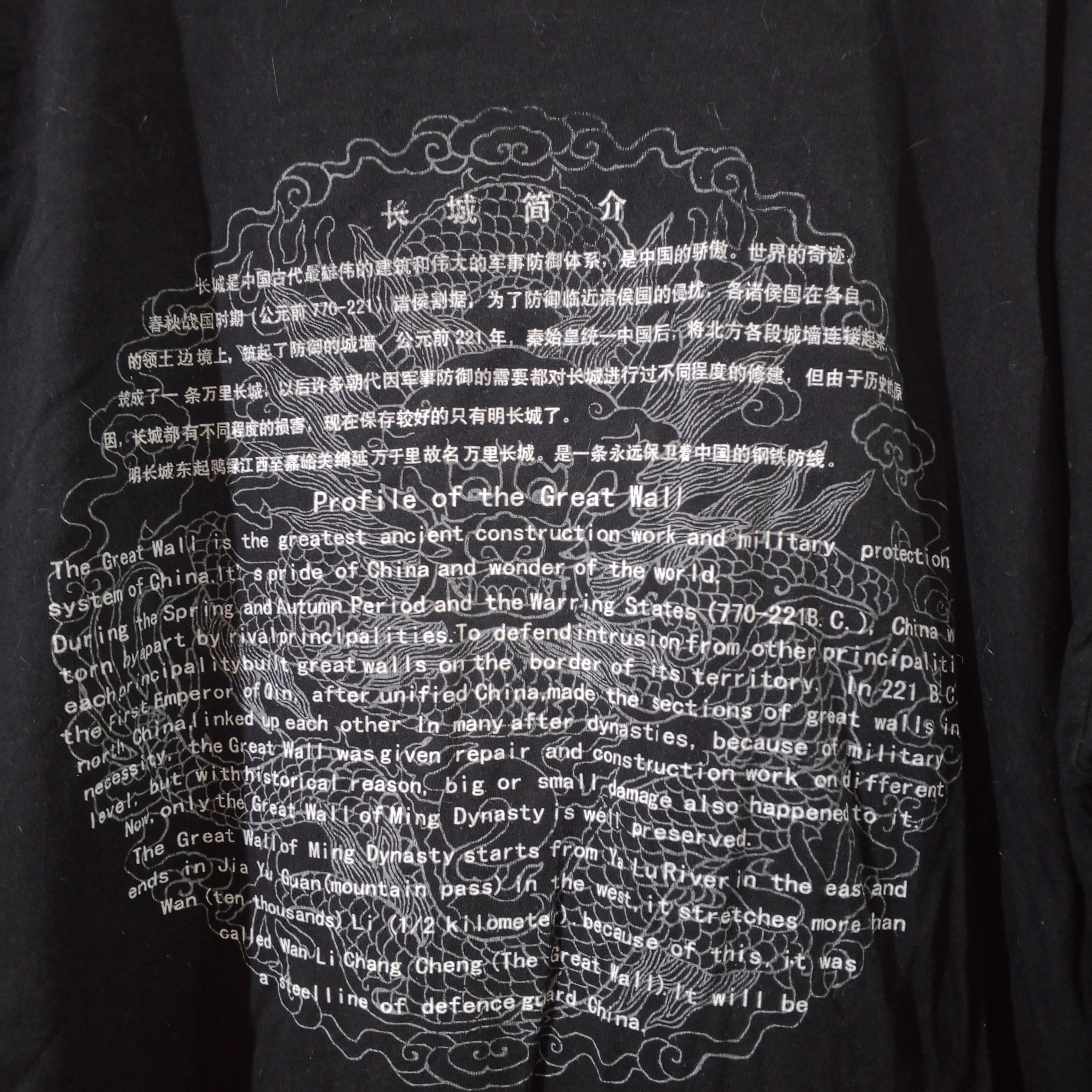 Vintage Great Wall China Art Souvenir Tees Size US XL / EU 56 / 4 - 6 Thumbnail