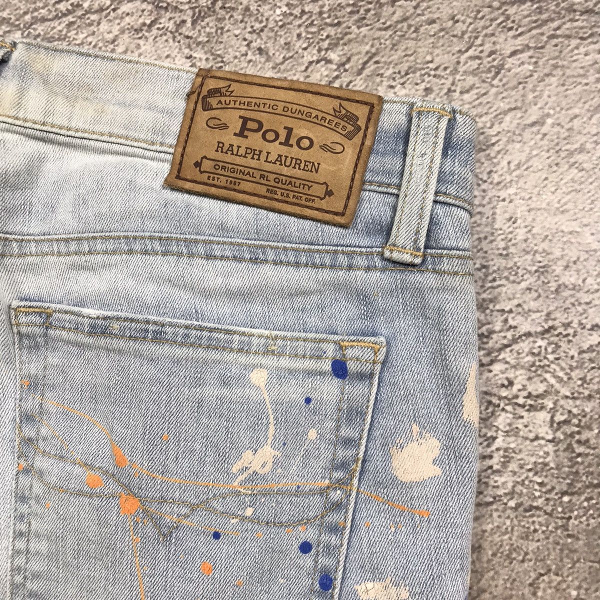 Ralph Lauren vintage Ralph Lauren japan jeans low rise flared 90s Size US 29 - 7 Thumbnail