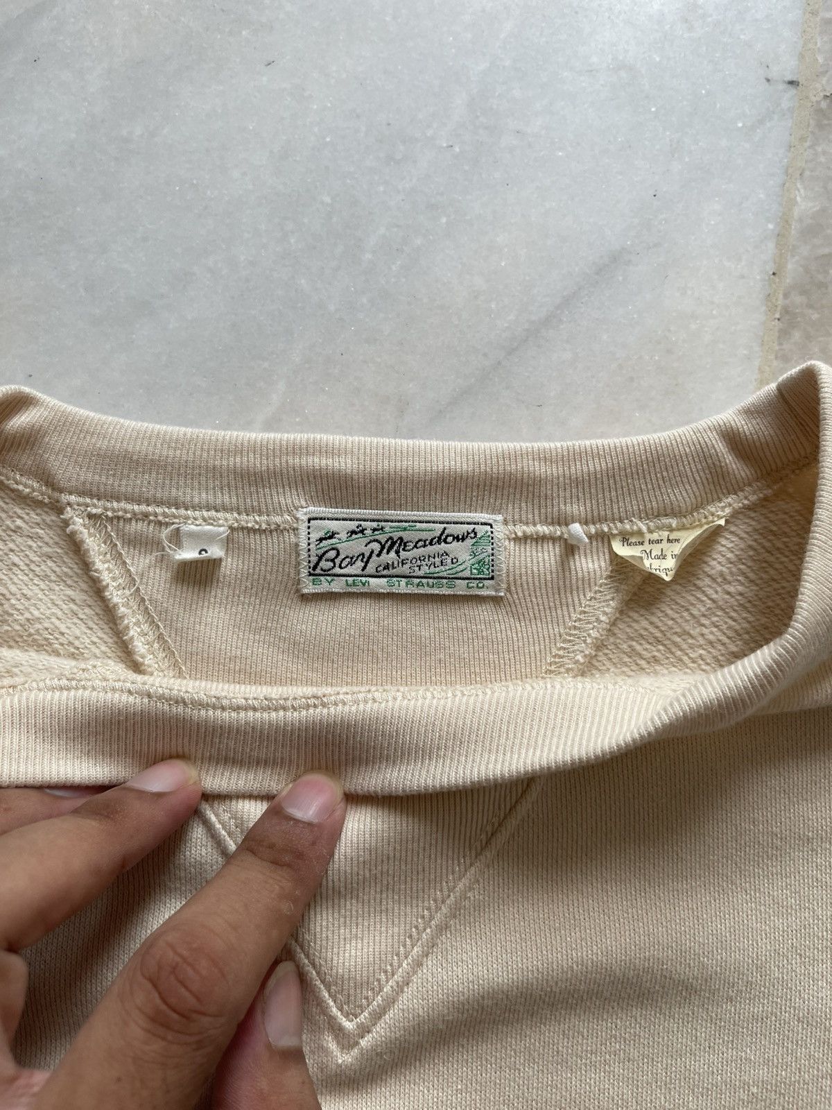 Levi's Vintage Clothing Bay meadows Levis Repro 50s Sweatshirt Size US M / EU 48-50 / 2 - 10 Thumbnail