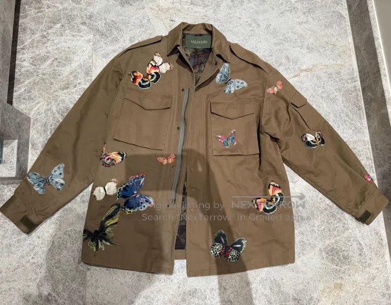 Valentino Valentino Butterfly coat trench coat jacket Size US M / EU 48-50 / 2 - 1 Thumbnail