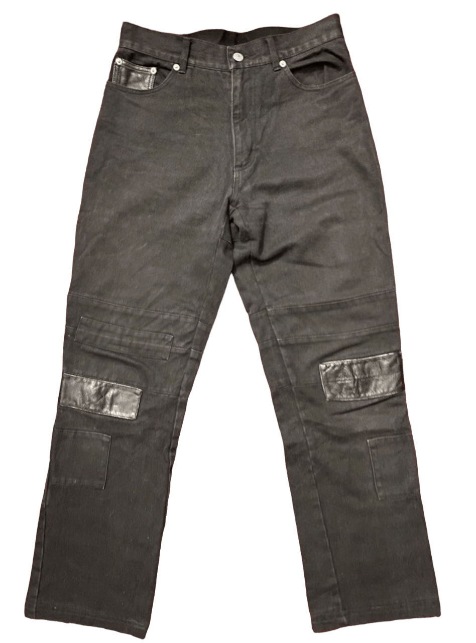 The Anarchy Hellstar Black Waxed Denim Leather | Grailed