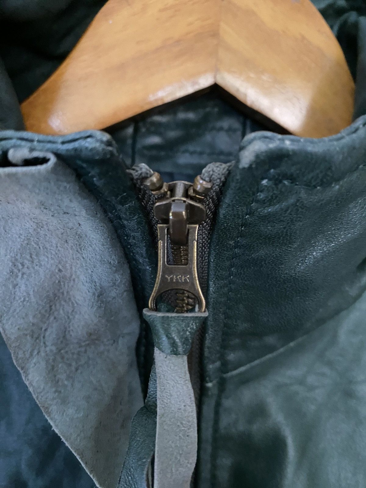 If Six Was Nine 2000s LUCA Japan hybrid Sheepskin leather jacket Size S / US 4 / IT 40 - 14 Thumbnail