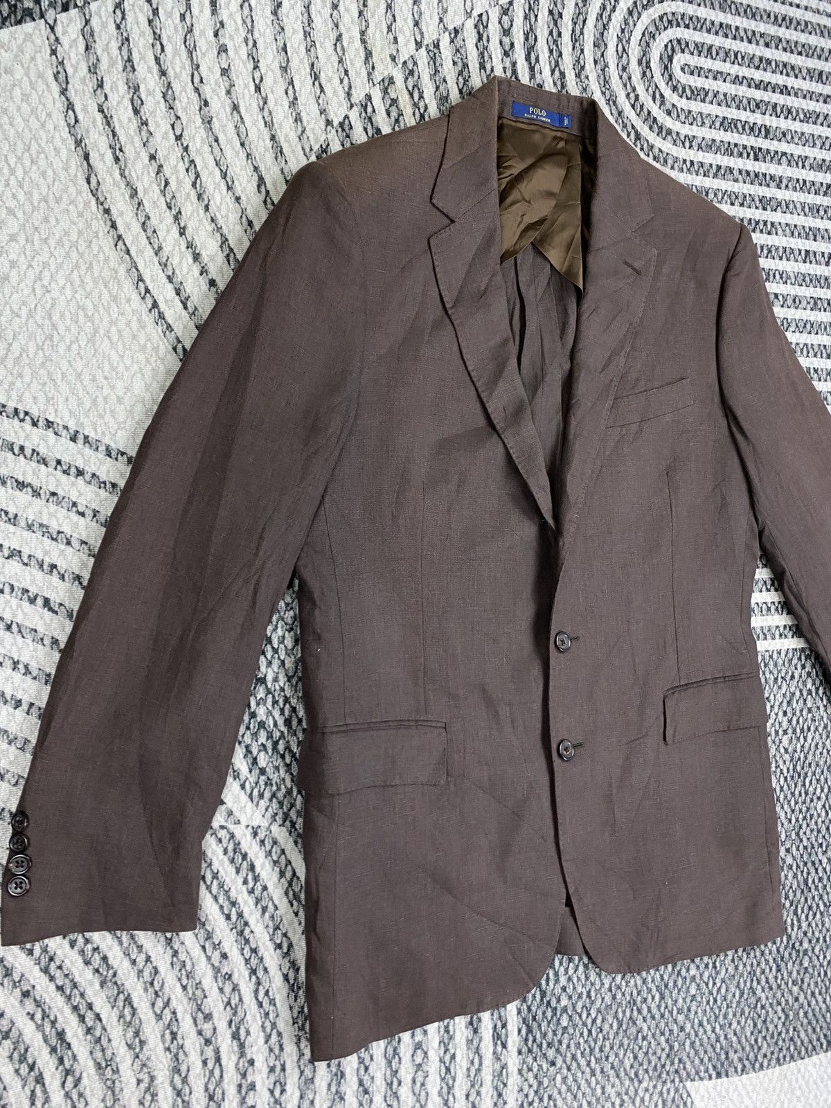 Polo Ralph Lauren Vintage Polo Ralph Lauren Double Button Brown Blazer Size US M / EU 48-50 / 2 - 3 Thumbnail
