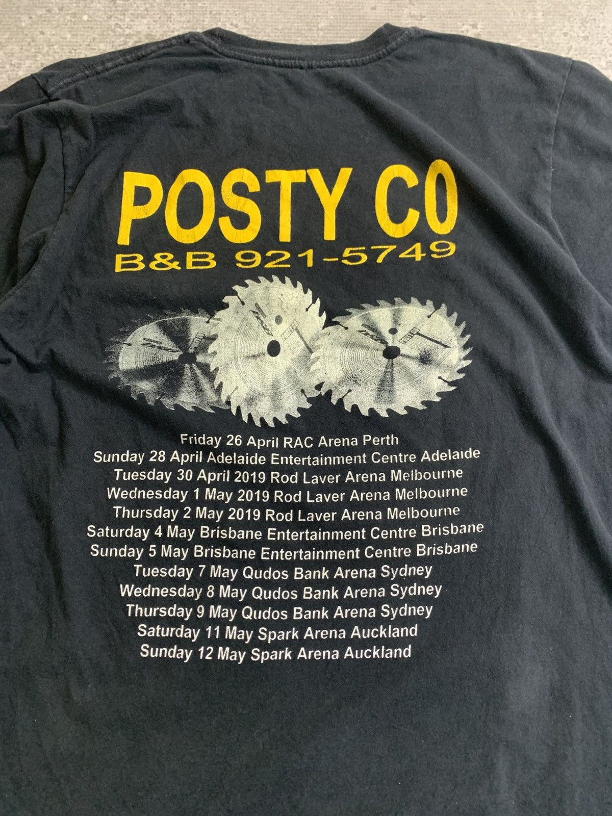 Rap Tees Post malone Tour Tshirt Size US M / EU 48-50 / 2 - 2 Thumbnail