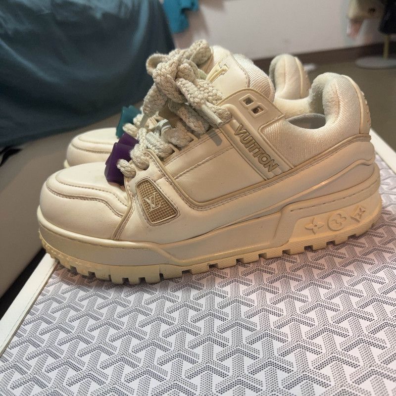 Louis Vuitton Louis Vuitton Trainer Maxi Low-Top Sneakers 0079 Size US 7.5 / EU 40-41 - 1 Thumbnail