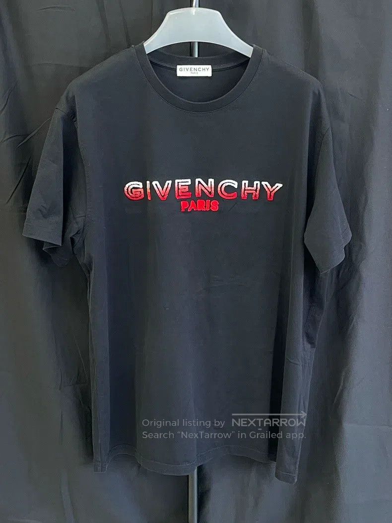 Givenchy Givenchy Letter印花Logo Short Sleeve Size US L / EU 52-54 / 3 - 1 Thumbnail