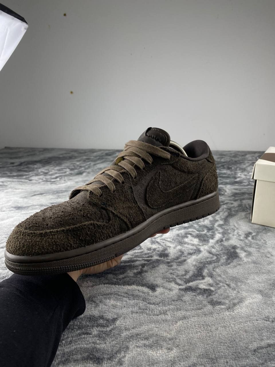 Nike Nike Air Jordan 1 Retro Low OG SP Travis Scott Size US 10.5 / EU 43-44 - 5 Thumbnail