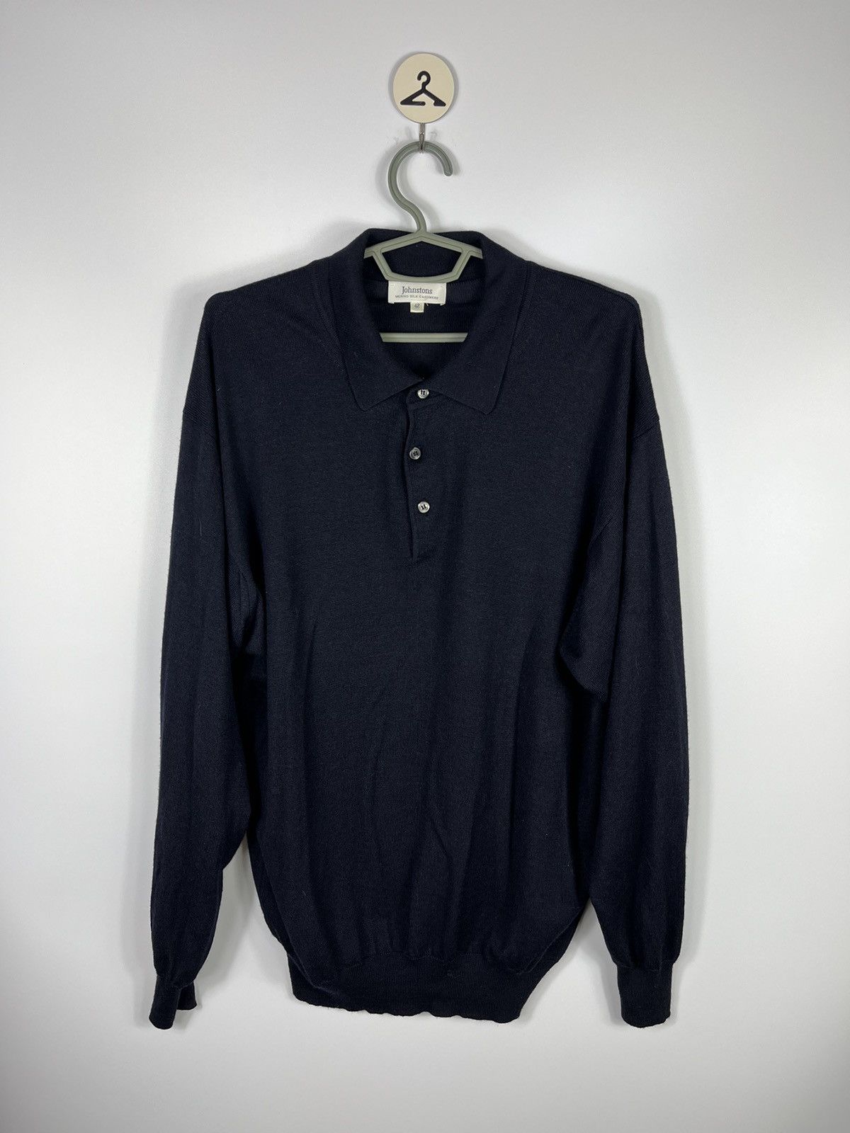 Vintage Johnstons Merino Wool Silk Cashmere Sweater