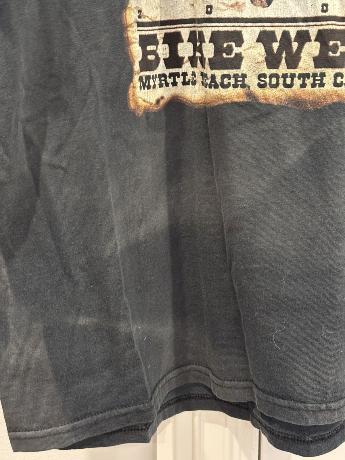Harley Davidson Vintage 2001 Myrtle Beach SC Bike Week Black Shirt - XL Size US XL / EU 56 / 4 - 7 Thumbnail