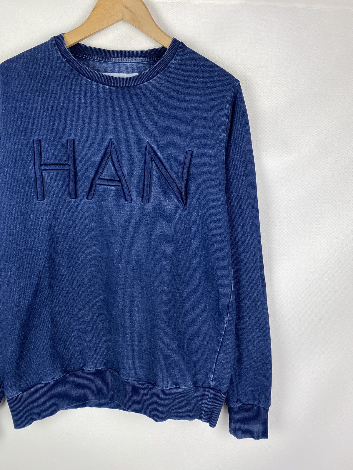 Han Kjobenhavn Han Kjobenhavn Bla men’s denim style sweatshirt pullover Size US L / EU 52-54 / 3 - 3 Thumbnail