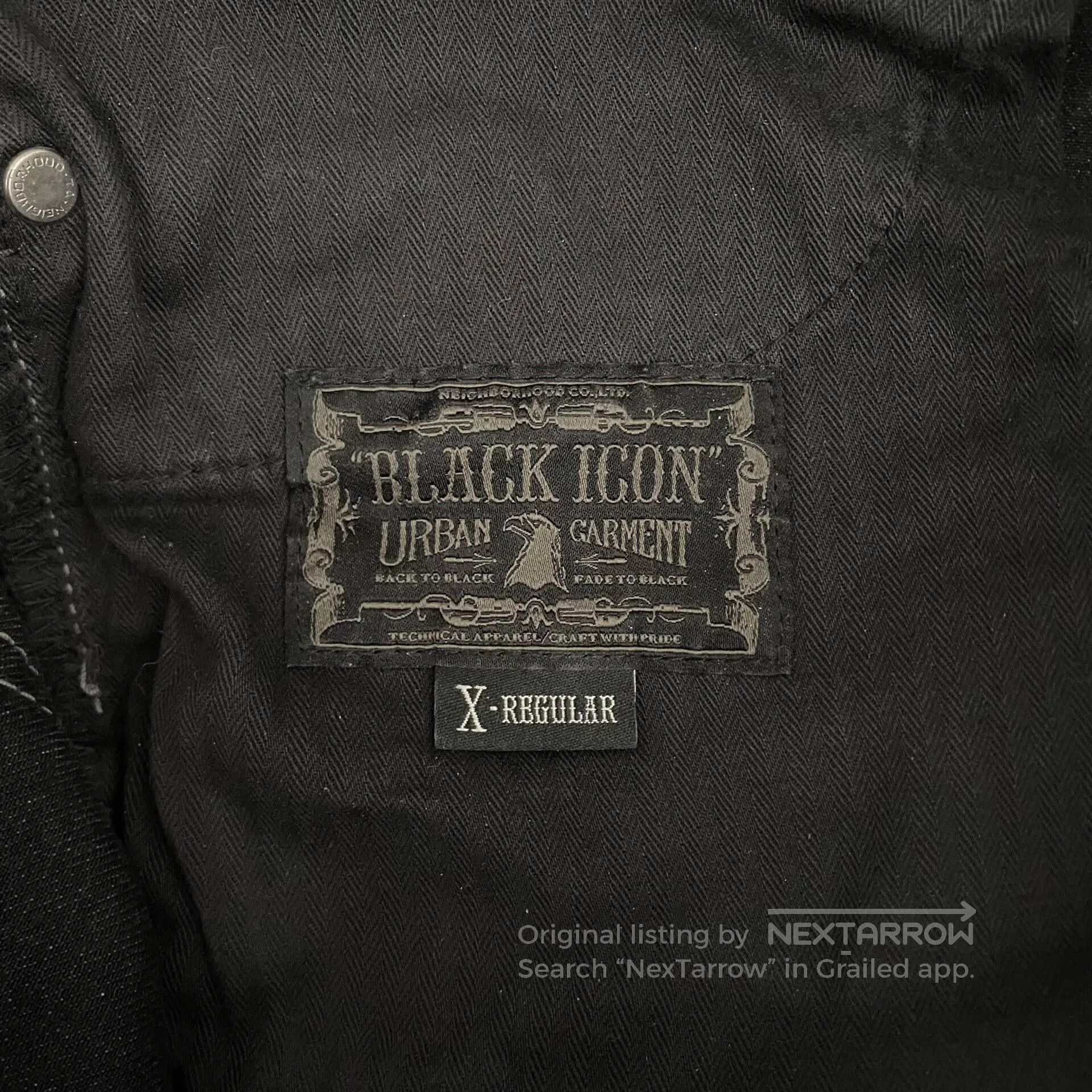 Neighborhood Neighborhood 12ss Black Soul Jeans. Size US 38 / EU 54 - 8 Thumbnail