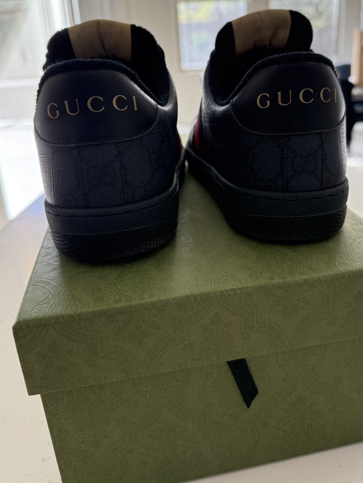 Gucci Gucci Men’s Screener Sneaker MINT size 8 Size US 8 / EU 41 - 3 Thumbnail