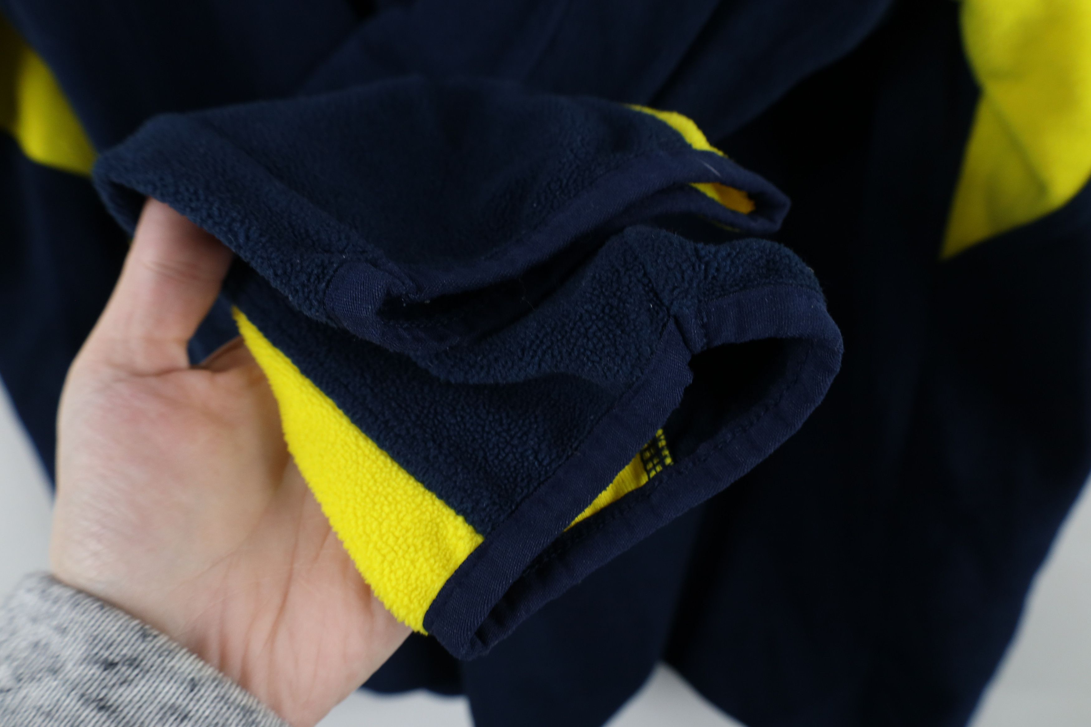 Adidas × Vintage Adidas University of Michigan Football Fleece Sweater Blue Size US XL / EU 56 / 4 - 11 Thumbnail