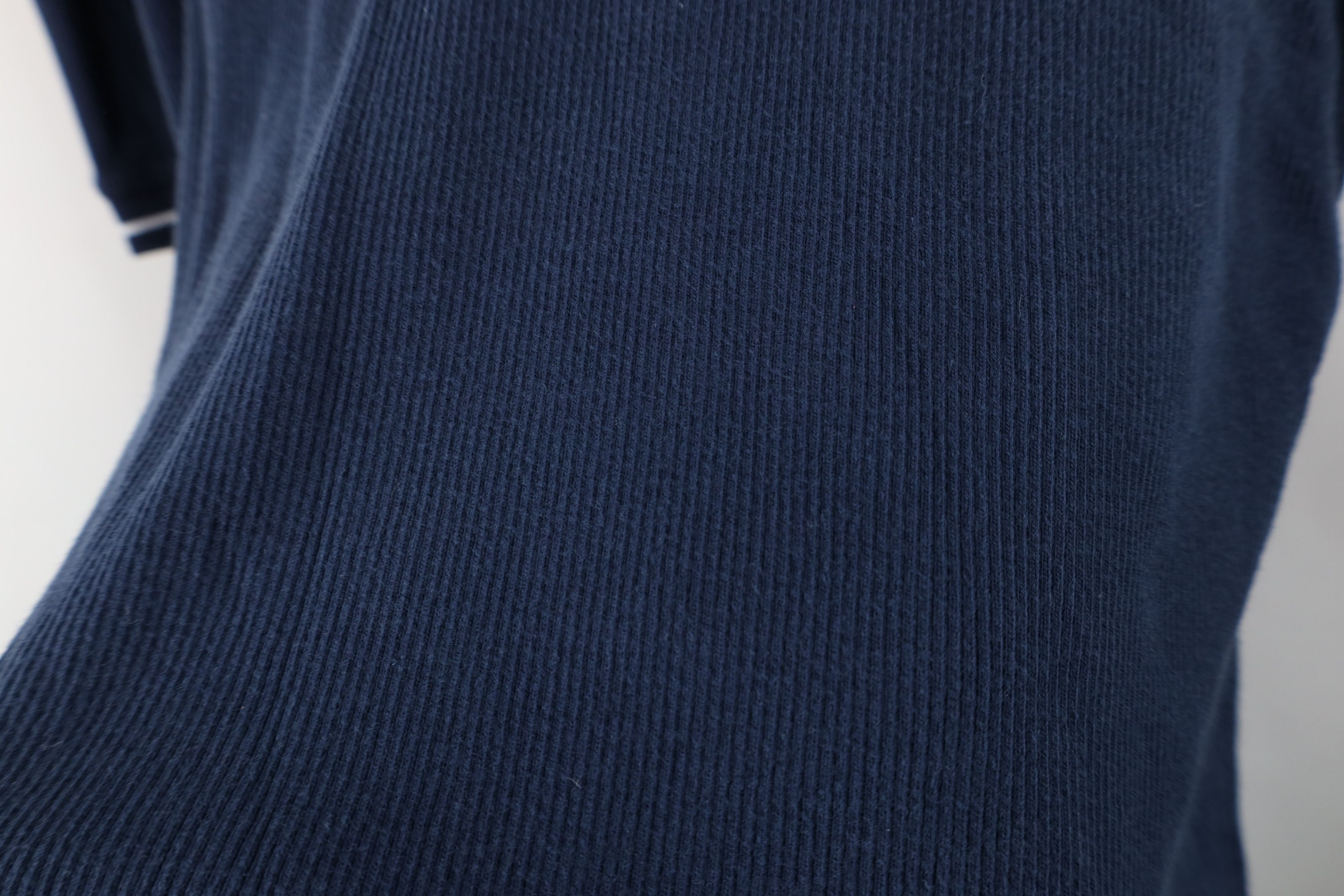 Tommy Hilfiger Vintage 90s Tommy Hilfiger Ribbed Knit Ringer T-Shirt Blue Size US XL / EU 56 / 4 - 5 Thumbnail