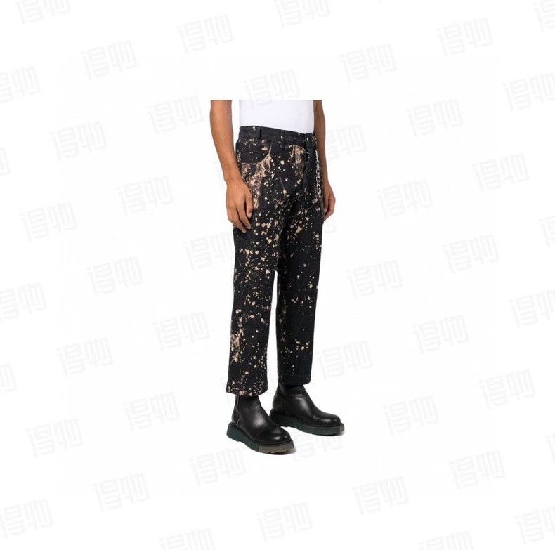Song For The Mute Song For The Mute Washed Tie-dye Denim Pant Size US 32 / EU 48 - 9 Thumbnail