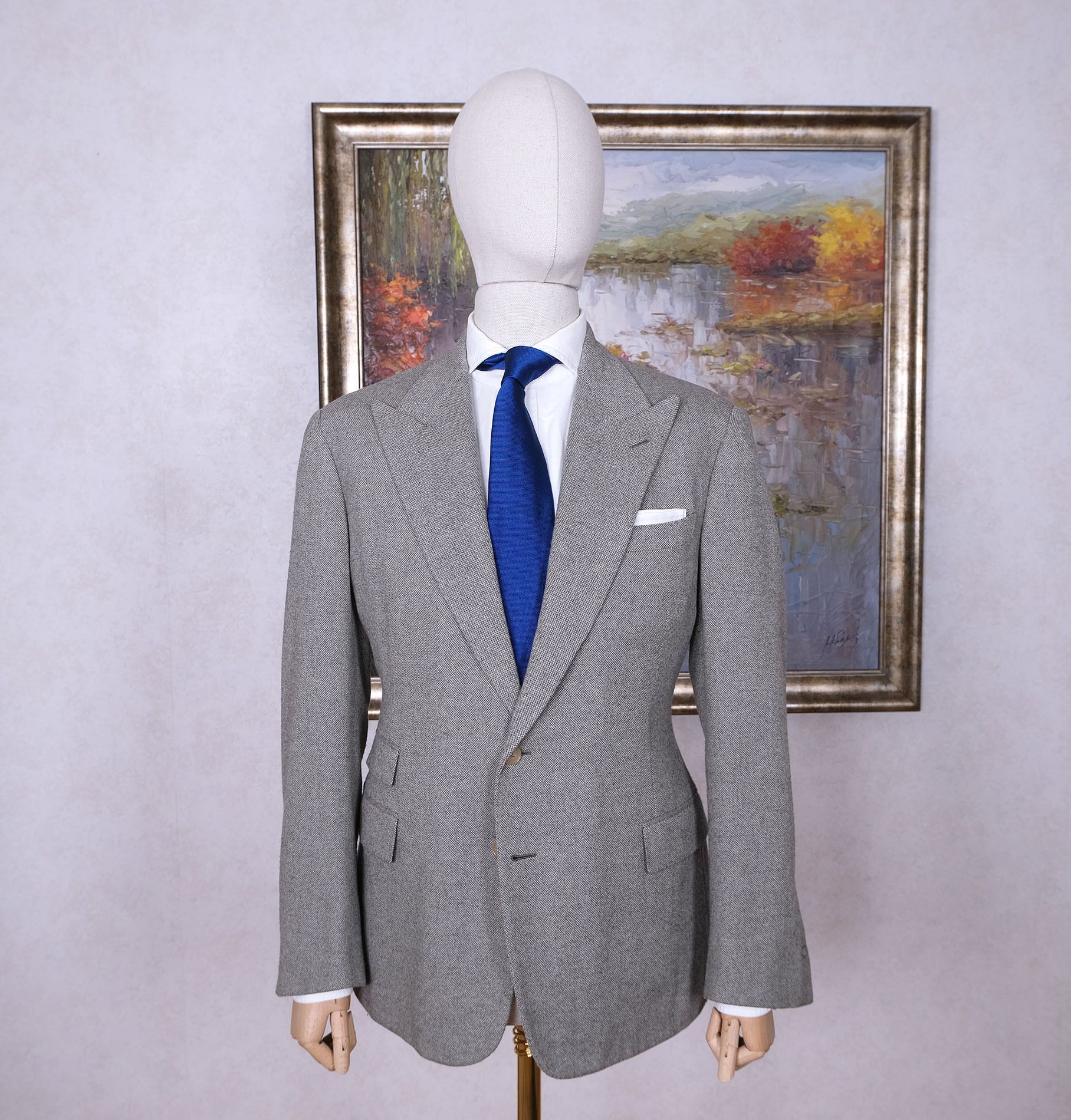 Ralph Lauren Purple Label Ralph Lauren Purple Label, grey-beige jacket, 44UK, rare Size 44R - 1 Thumbnail