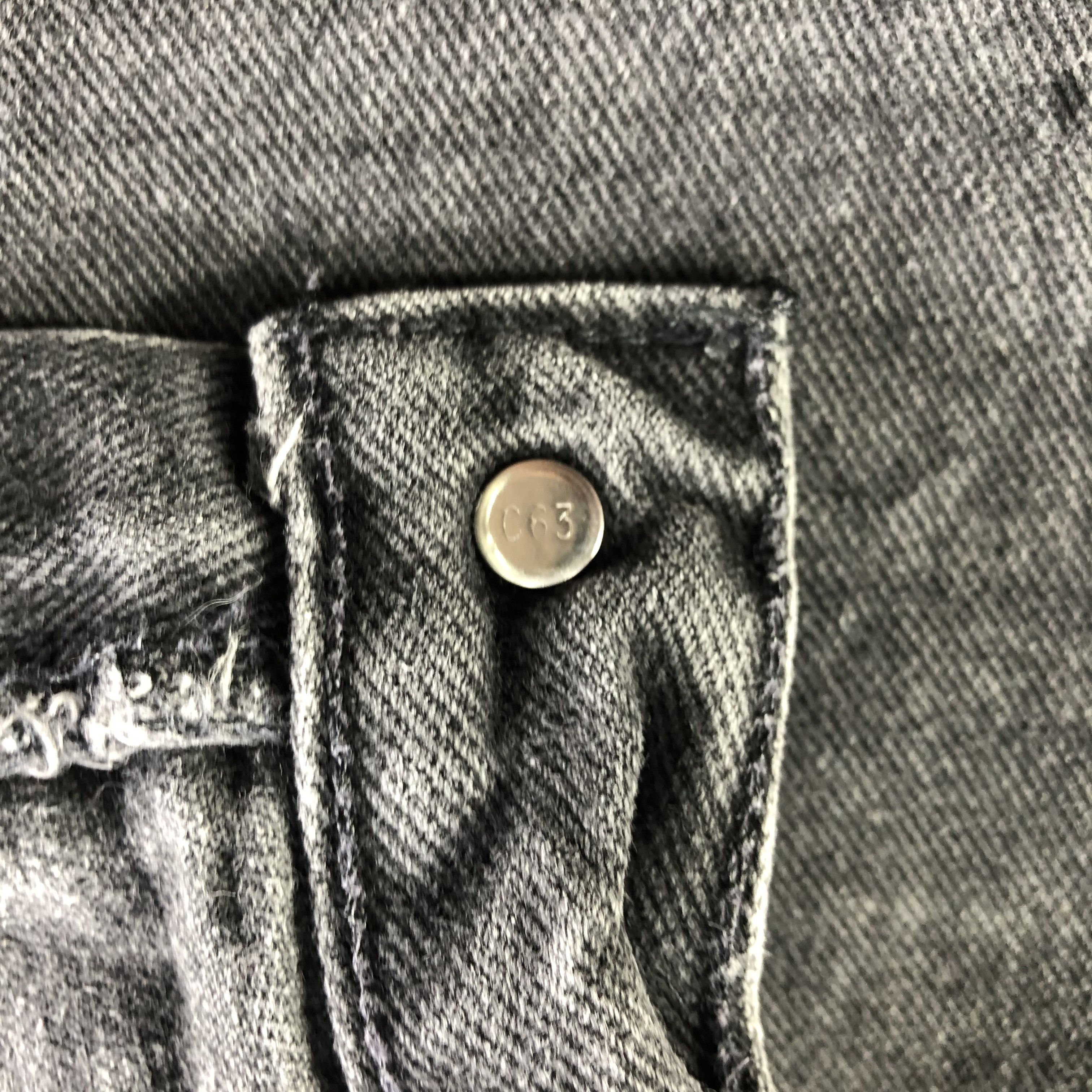 Levi's × Vintage Vintage 90s Black Levis Jeans-JM3366 Size US 37 - 9 Thumbnail