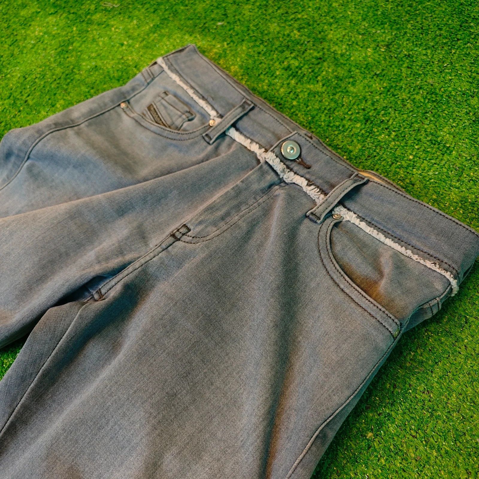 Diesel Diesel Slandy Ankle W Jeans Womens 28x32 gray super slim Size 28" / US 6 / IT 42 - 6 Thumbnail