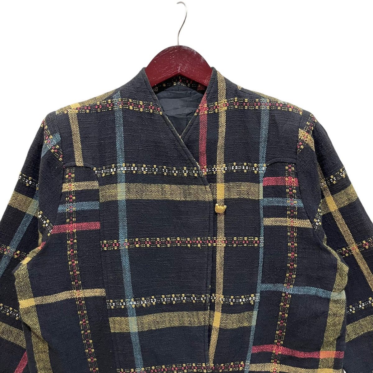 Indigo × Japanese Brand × Vintage Rare Vintage Japanese Boro Shashiko Single Button Jacket Size US M / EU 48-50 / 2 - 2 Thumbnail