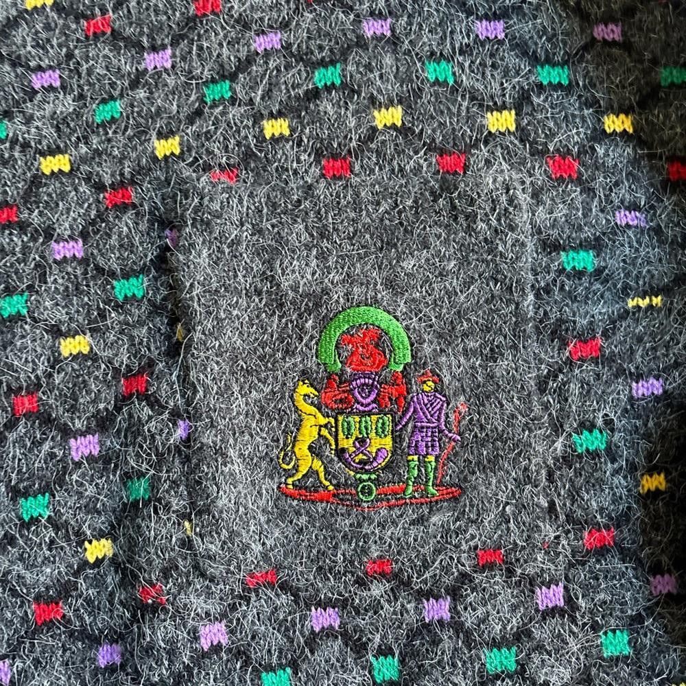 Designer Vintage 1980s Marella Knitted Sweater Size M / US 6-8 / IT 42-44 - 3 Thumbnail
