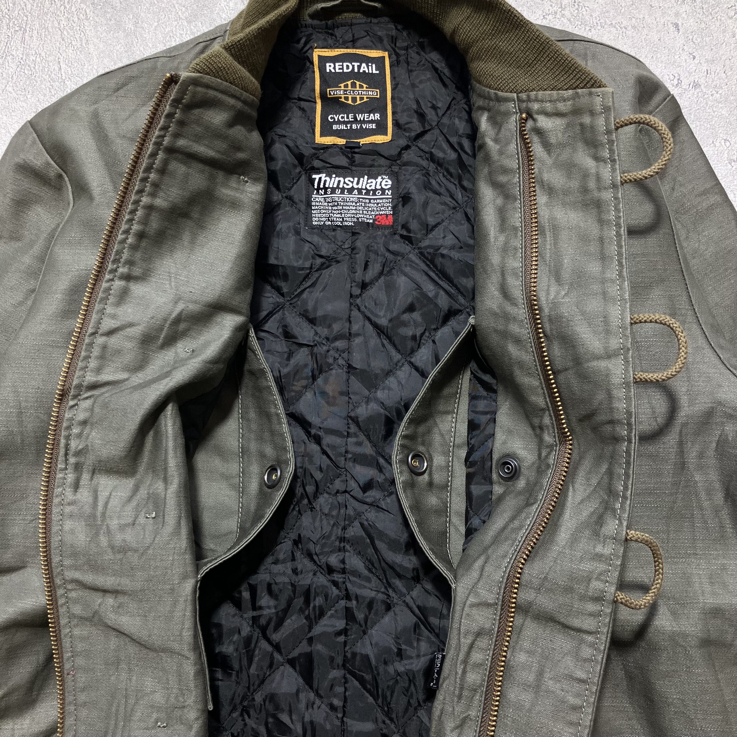 The Real McCoy's Vise Clothing Redtail VM-43 MC Thinsulate 3M jacket Size US M / EU 48-50 / 2 - 4 Thumbnail