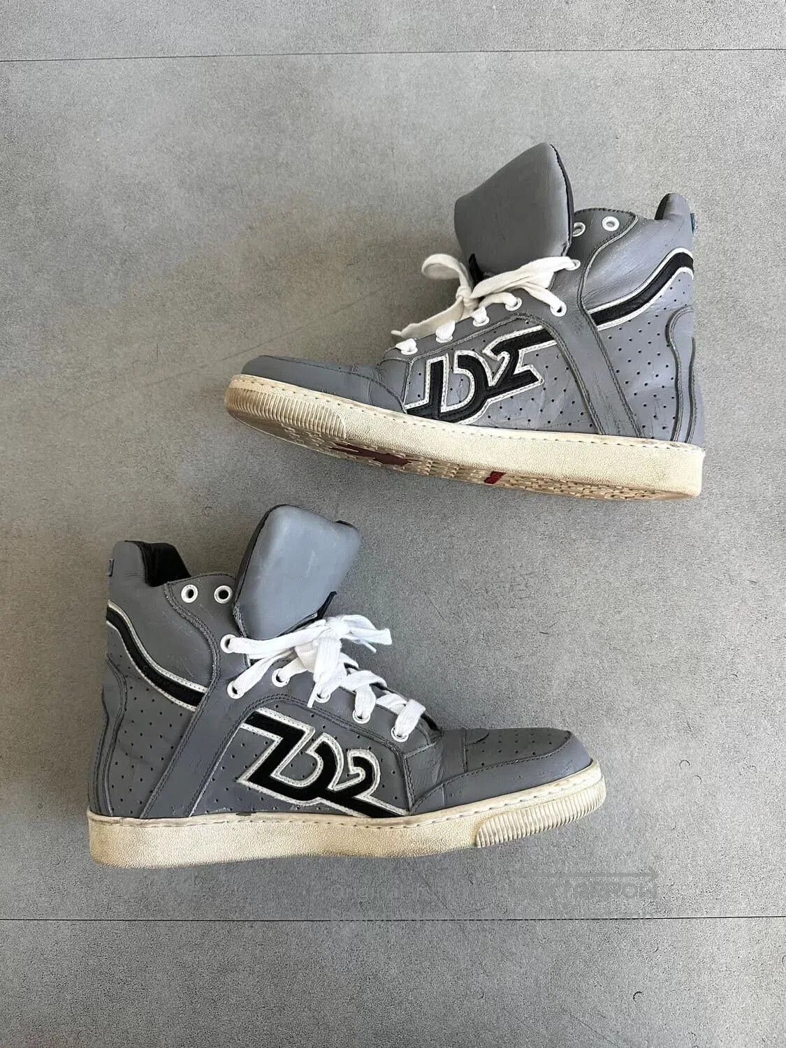 Dsquared2 DSquared Vintage Vegas Fashion Sneakers. Size US 8 / EU 41 - 2 Thumbnail