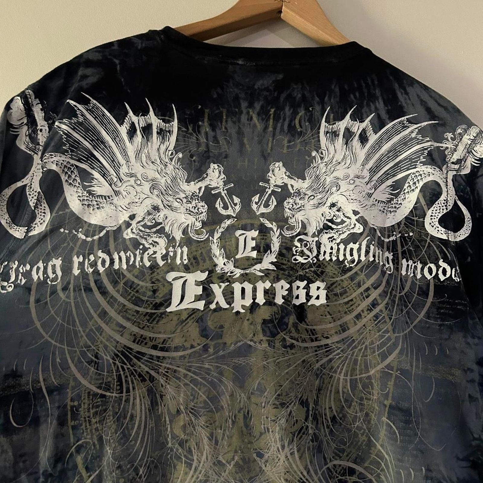 Express Y2K Express AOP Tee Shirt Size US L / EU 52-54 / 3 - 4 Thumbnail