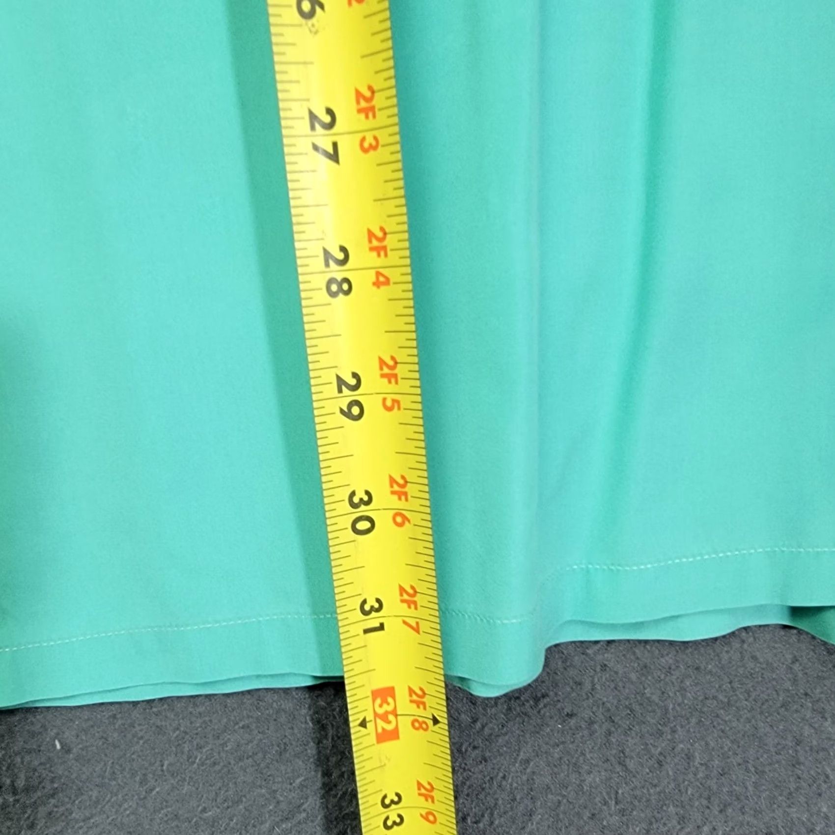 Hamilton Hamilton 1883 shirt Men’s Dress Shirt XXXL custom made Green 100% Cotton Plaids & Checks Button Collar Semi Spread Pocket Vintage No Size 48R - 5 Thumbnail