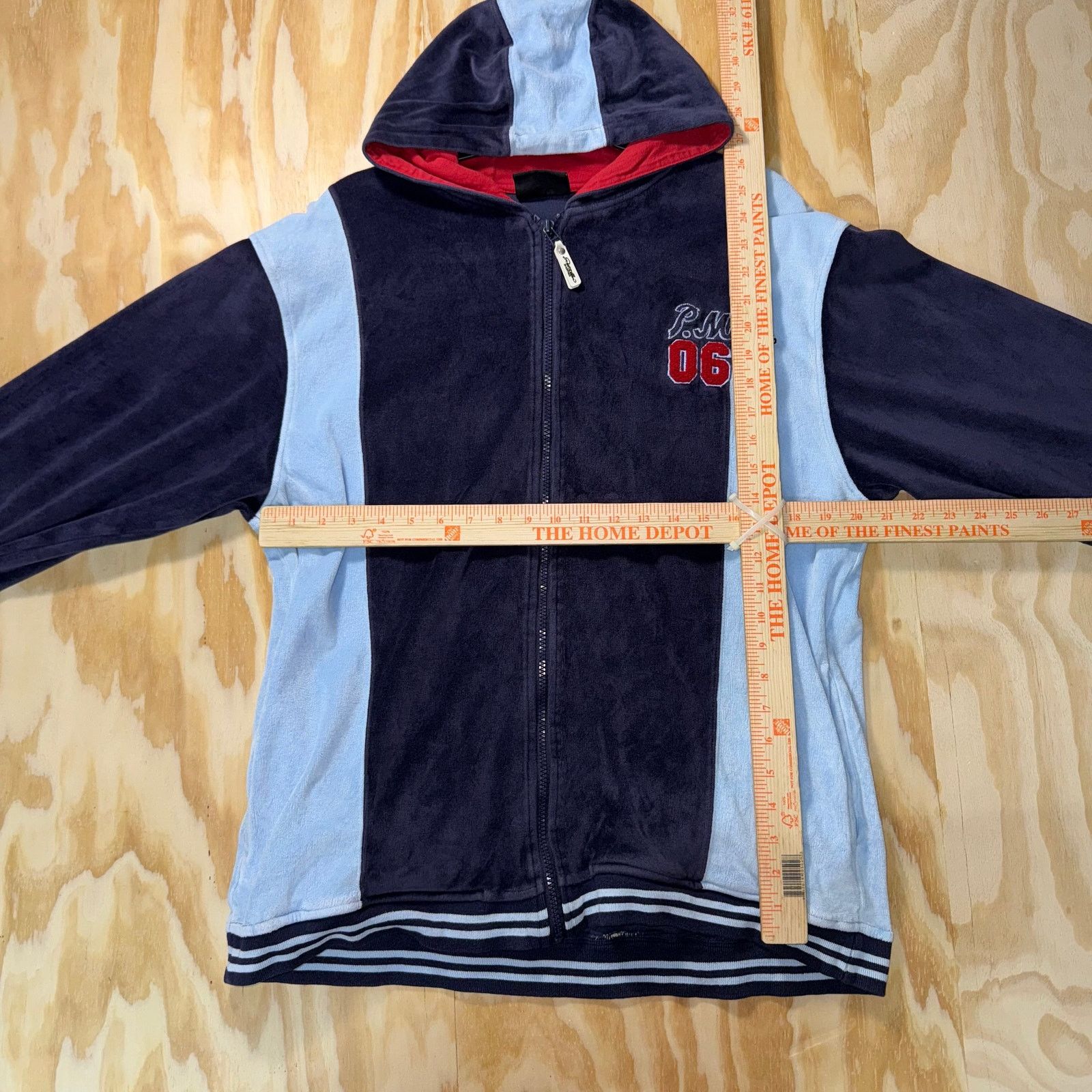 Vintage Vintage Y2K P.Miller velour embroider 00s hip hop zip hoodie Size US M / EU 48-50 / 2 - 4 Thumbnail