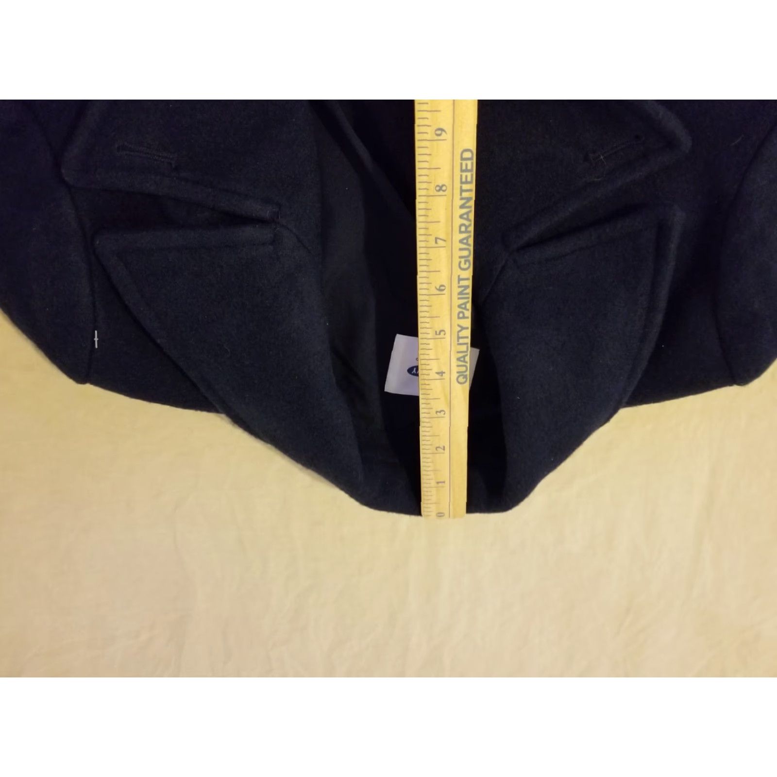 Old Navy Womens Old Navy Pea Coat Wool Coat Navy Blue M Medium Jacket Womens Size M / US 6-8 / IT 42-44 - 6 Thumbnail