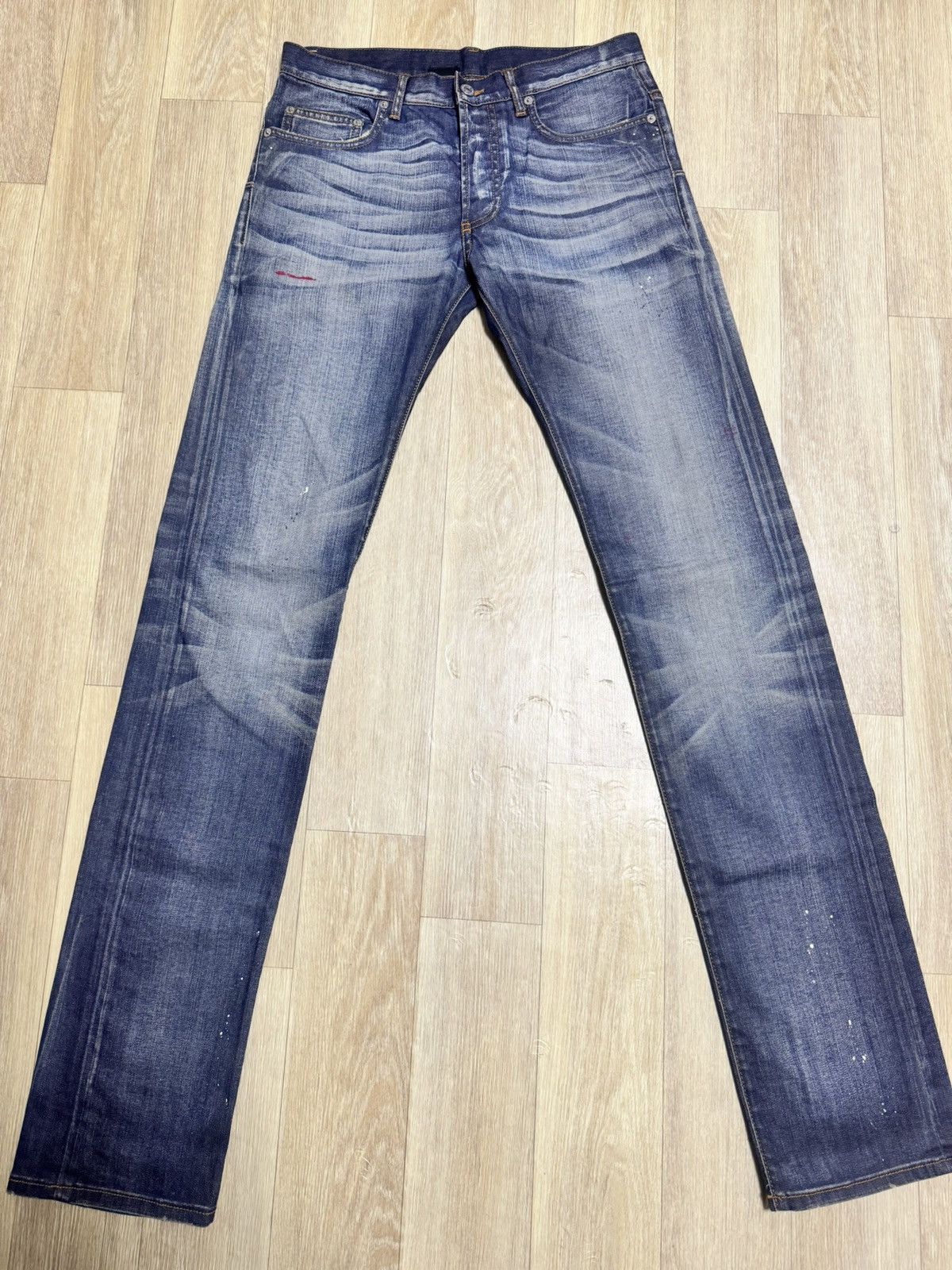 Dior Dior homme 08 undermycar jeans Size US 29 - 1 Thumbnail
