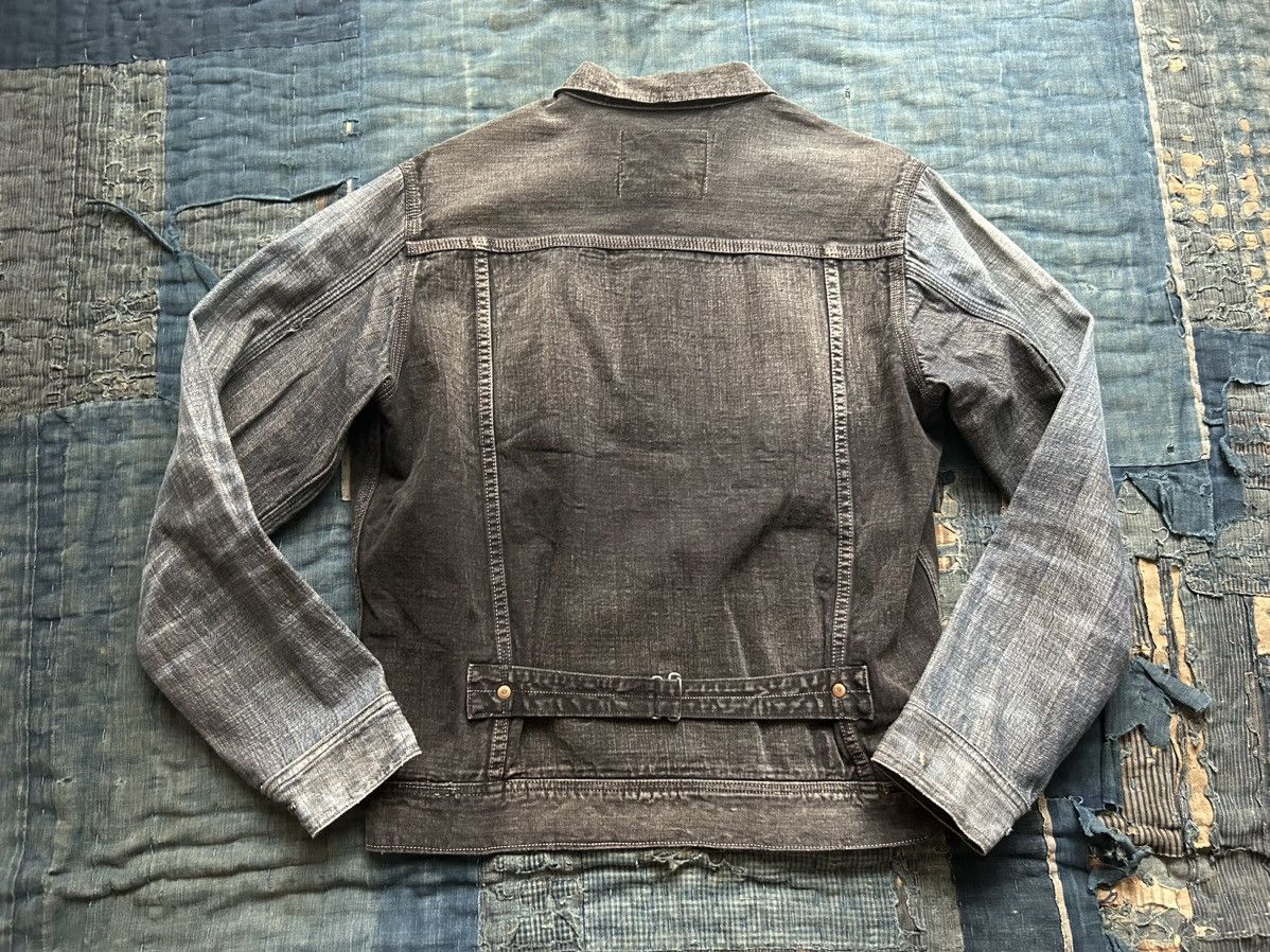 Kapital × Kapital Kountry Kapital black and indigo denim 1st jacket Size US S / EU 44-46 / 1 - 2 Thumbnail