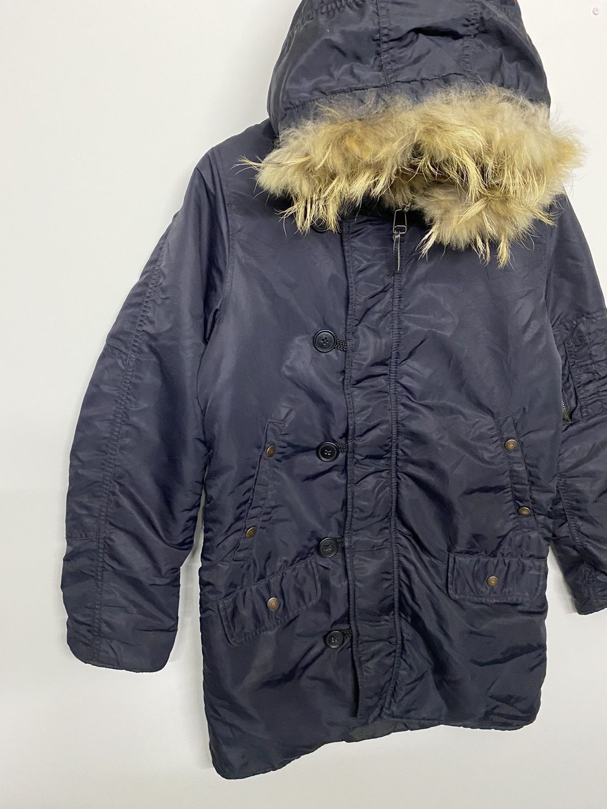 MOUSSY Winter 2003 Jacket Moussy Fur Hoodie Jacket Size US M / EU 48-50 / 2 - 3 Thumbnail