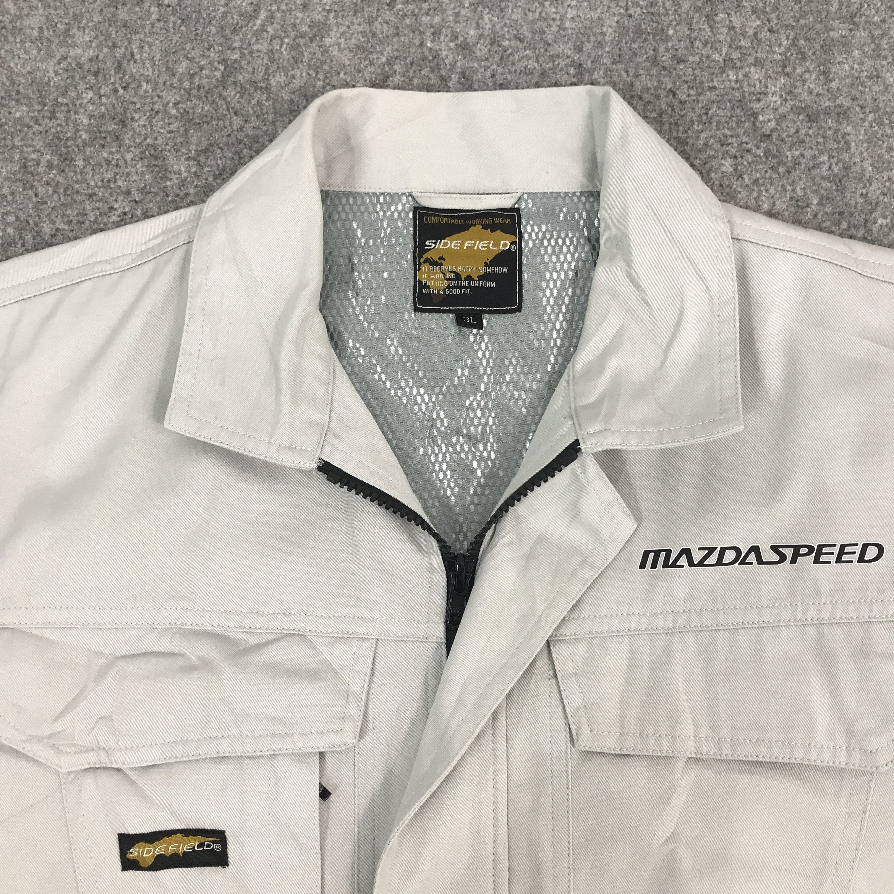 Japanese Brand Mazda Racing Worker Sport Custom Jacket Size US XL / EU 56 / 4 - 7 Thumbnail