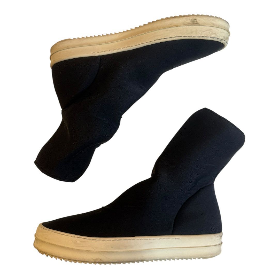 Rick Owens Drkshdw Rick Owens DRKSHDW Scuba Sock Boot 42 Black Size US 9.5 / EU 42-43 - 2 Thumbnail