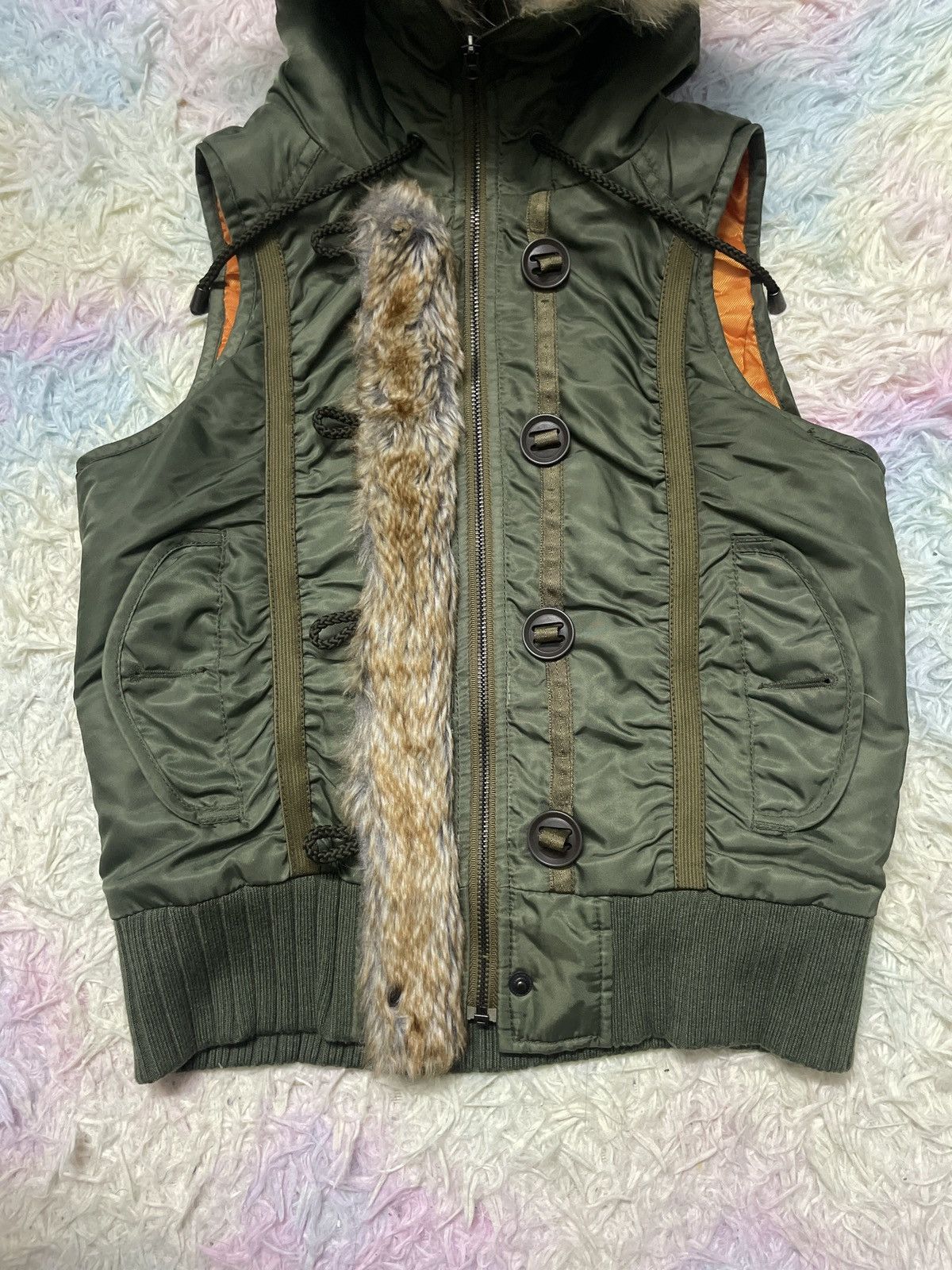 Avirex × Vintage Rare sleeveless Avirex for kids Size US S / EU 44-46 / 1 - 6 Thumbnail