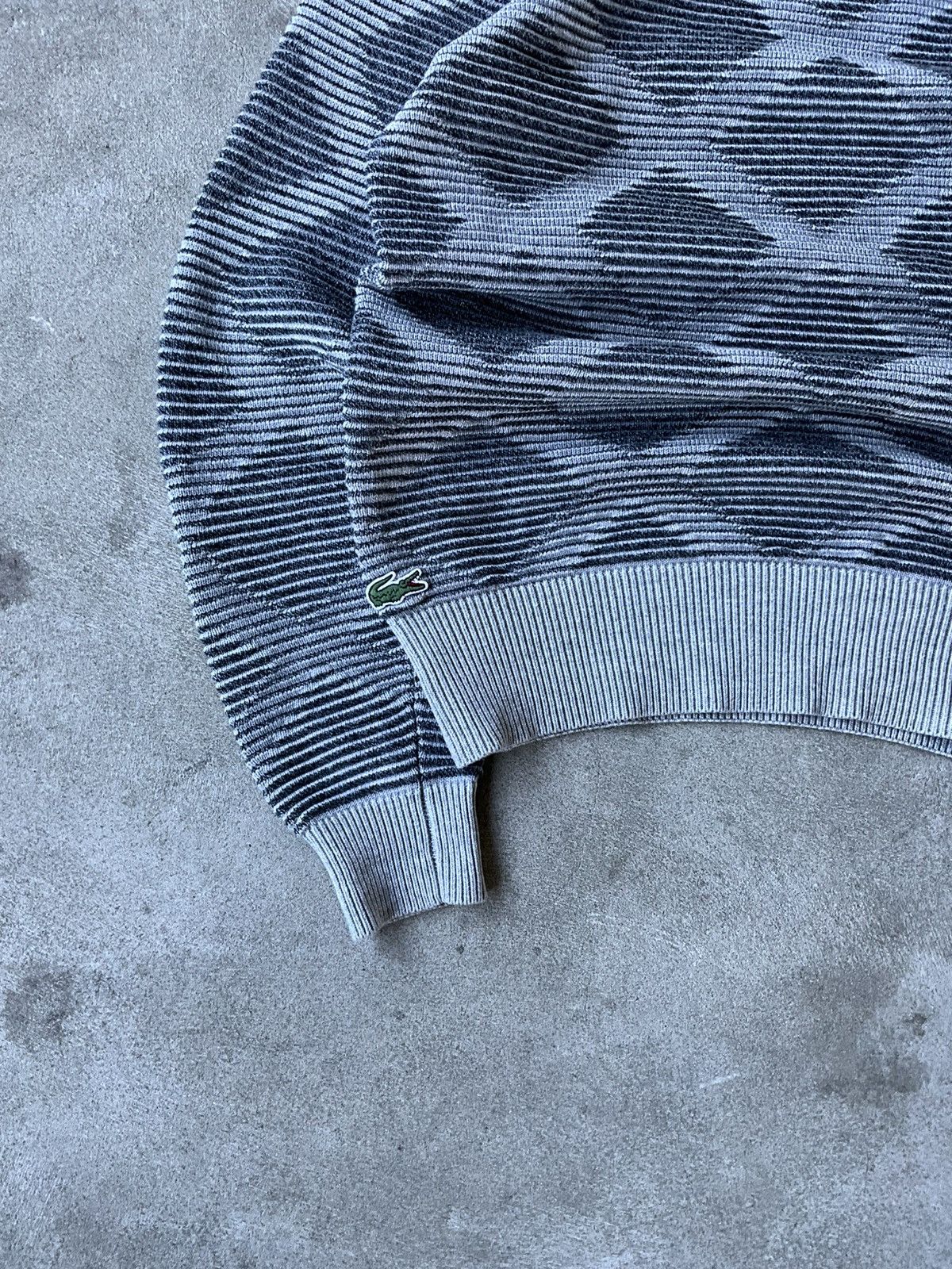 Designer × Lacoste Lacoste Live Pullover Striped Size US M / EU 48-50 / 2 - 2 Thumbnail