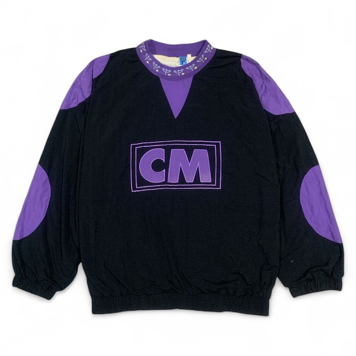Vintage Vtg 90's Club Med Pullover Nylon Sweater Jacket Size US M / EU 48-50 / 2 - 1 Thumbnail