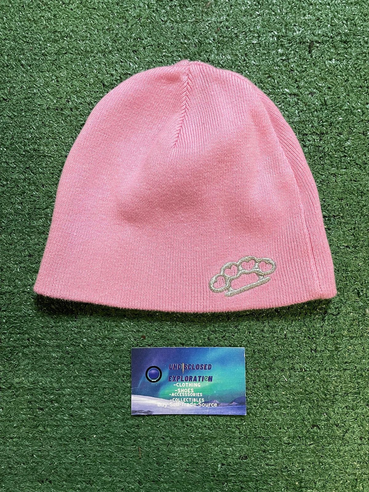 Other Vintage Beanie pink brass knuckle beanie Size ONE SIZE - 1 Thumbnail