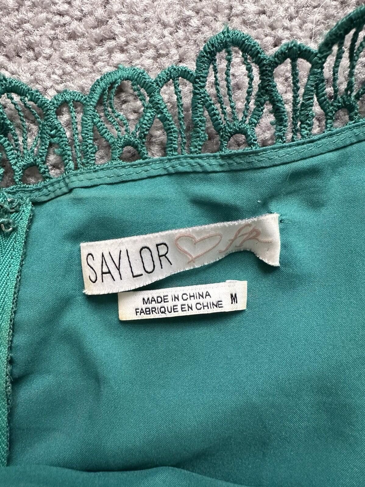Other Free People x Saylor Bodycon Dress Mariah Green Lace M Size M / US 6-8 / IT 42-44 - 4 Thumbnail