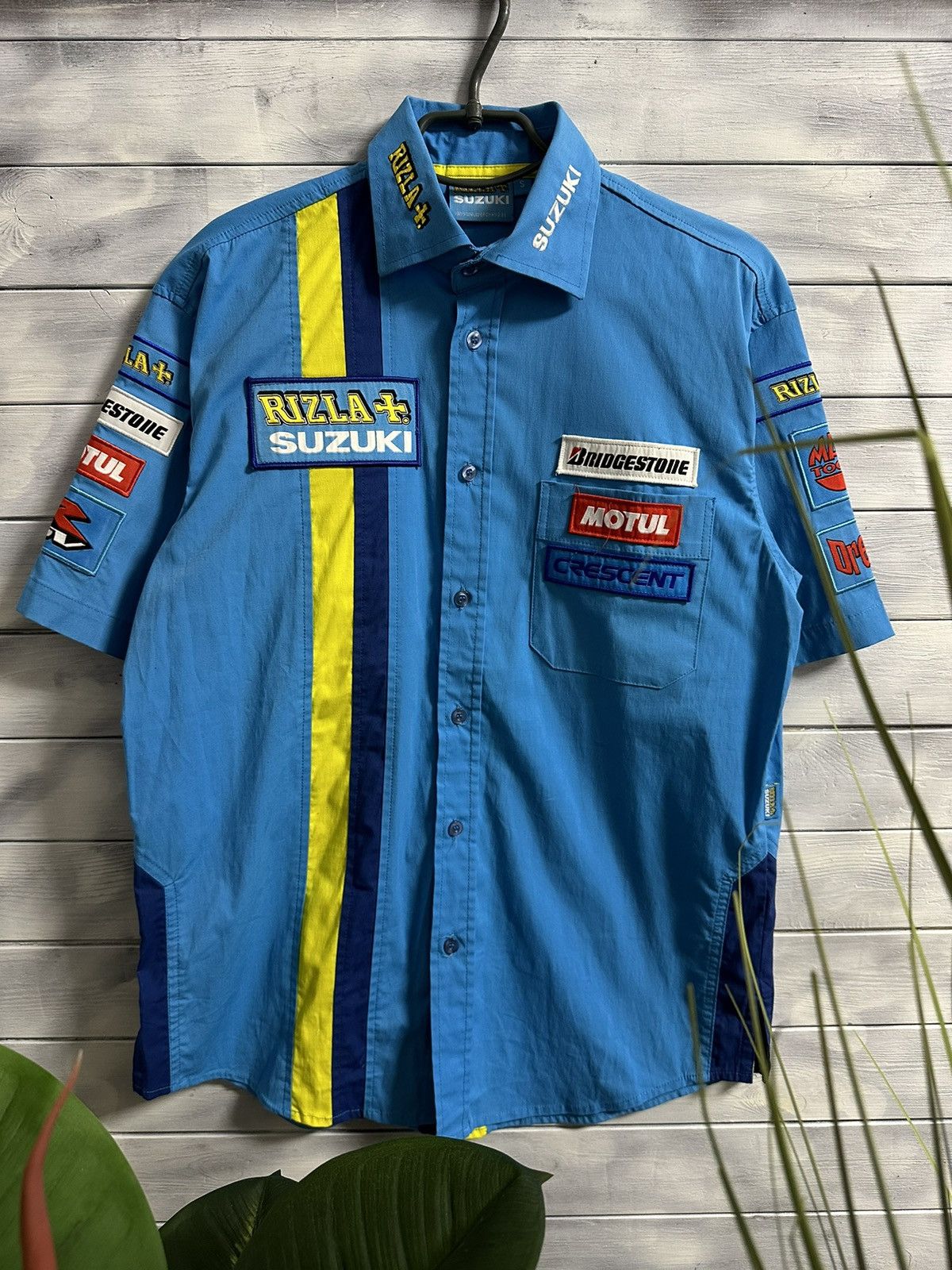 Japanese Brand Rare Vintage Racing Shirt Suzuki Rizla Motorsport Size US S / EU 44-46 / 1 - 1 Thumbnail