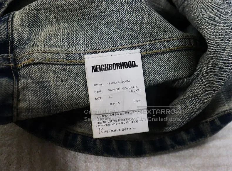 Neighborhood Neighborhood 18ss Savage Coverall Denim Jacket. Size US XL / EU 56 / 4 - 9 Thumbnail